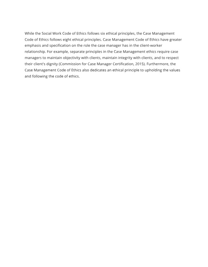 Case Management Practice - Course Material