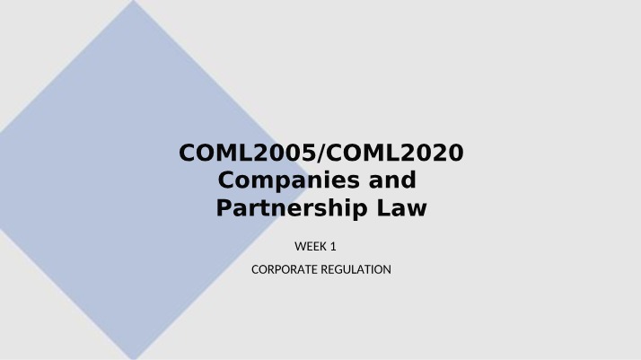 Corporate Law - Role, Importance, and Differences