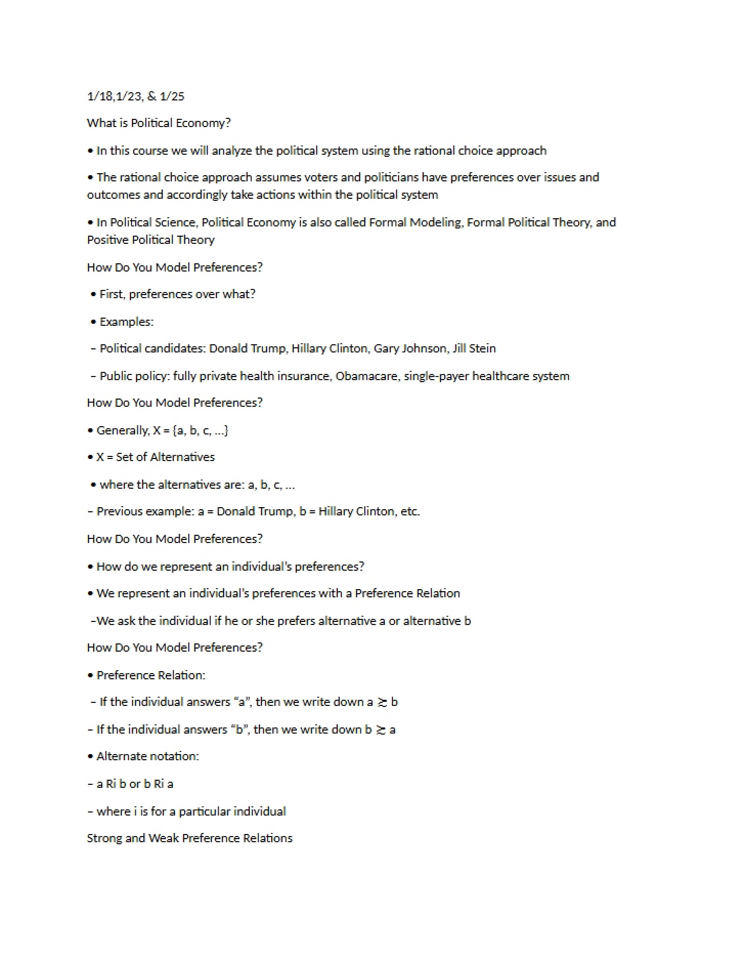 Notes Weeks 1-2
