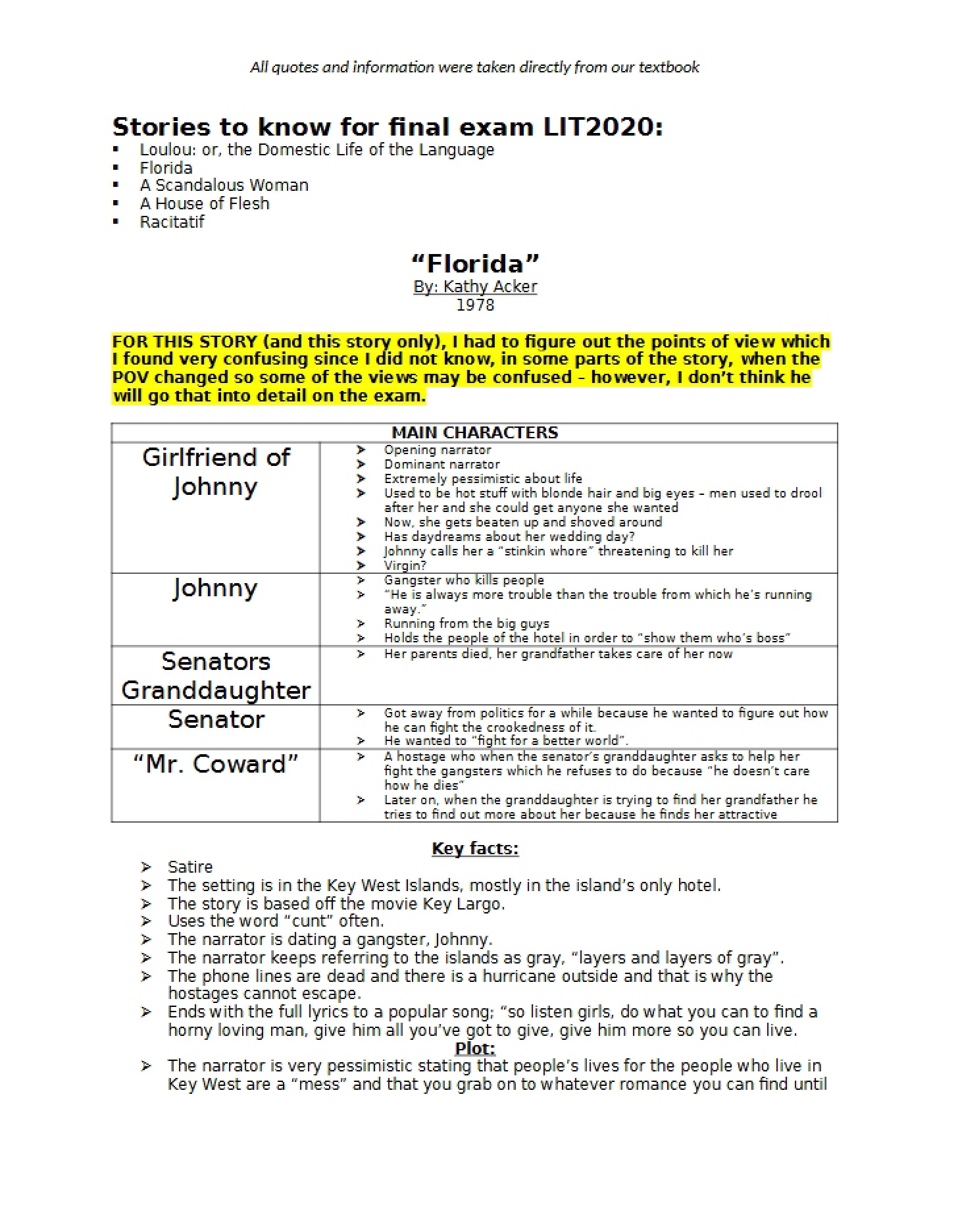 Ultimate Term Assessment