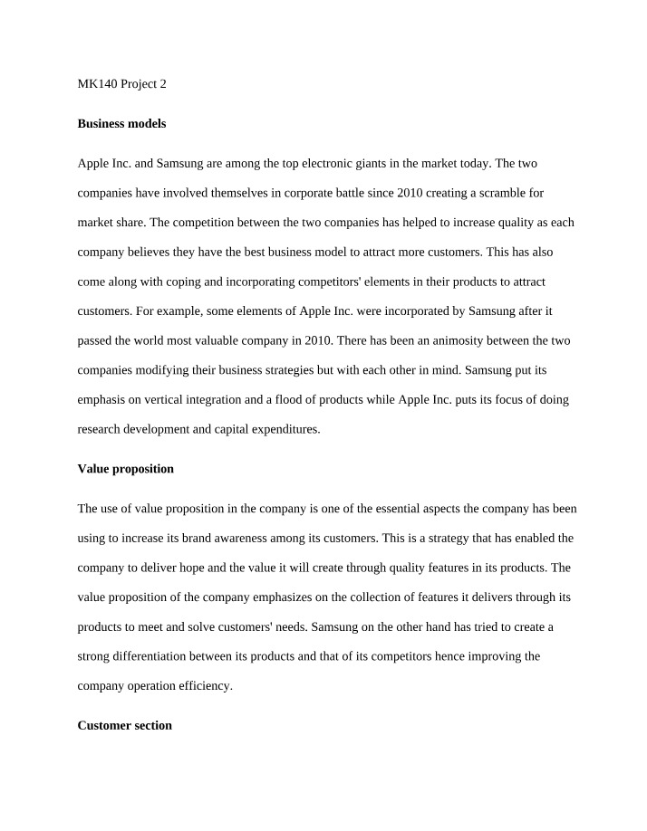 Comparative Analysis of Organizational Business Models