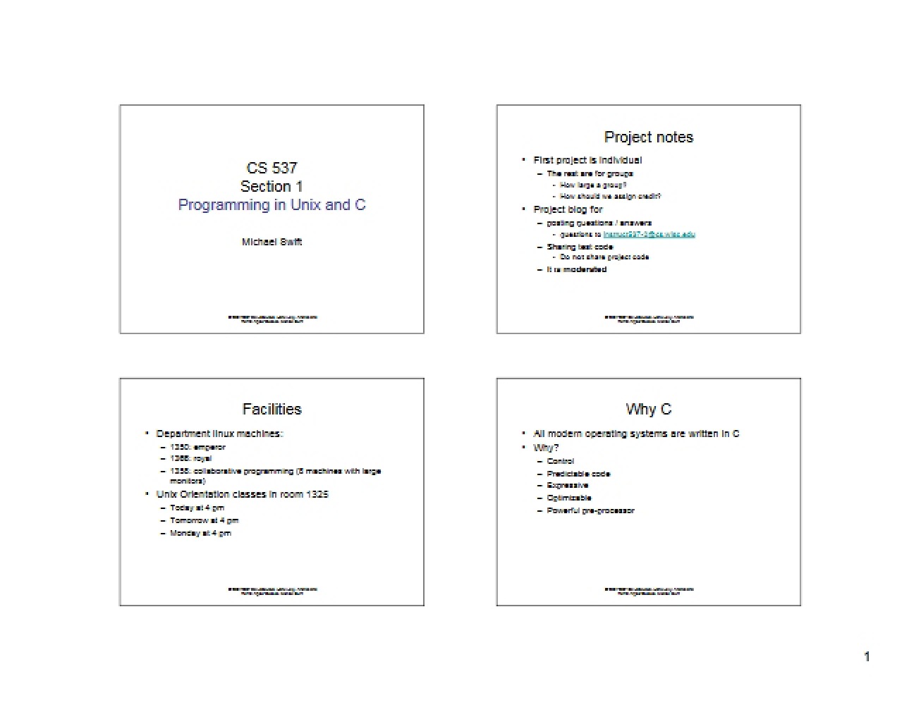 C and Unix Programming