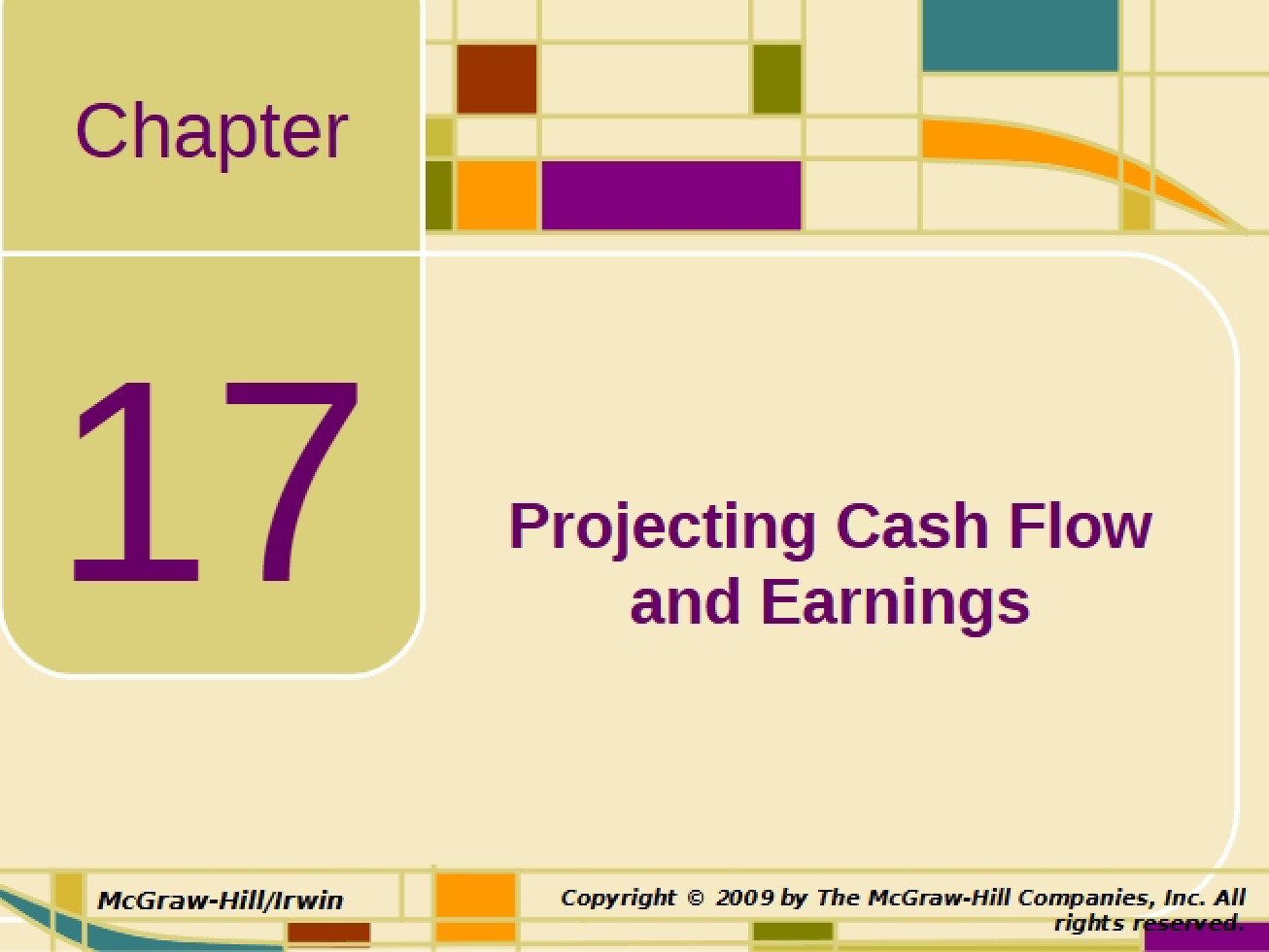 Earnings and Cash Flow Projection