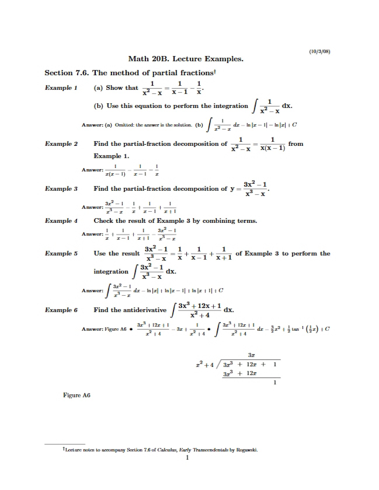 Calculus II Instructional Illustration Set 8