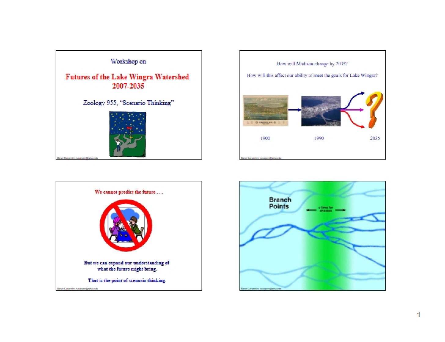 Lake Wingra Watershed Futures