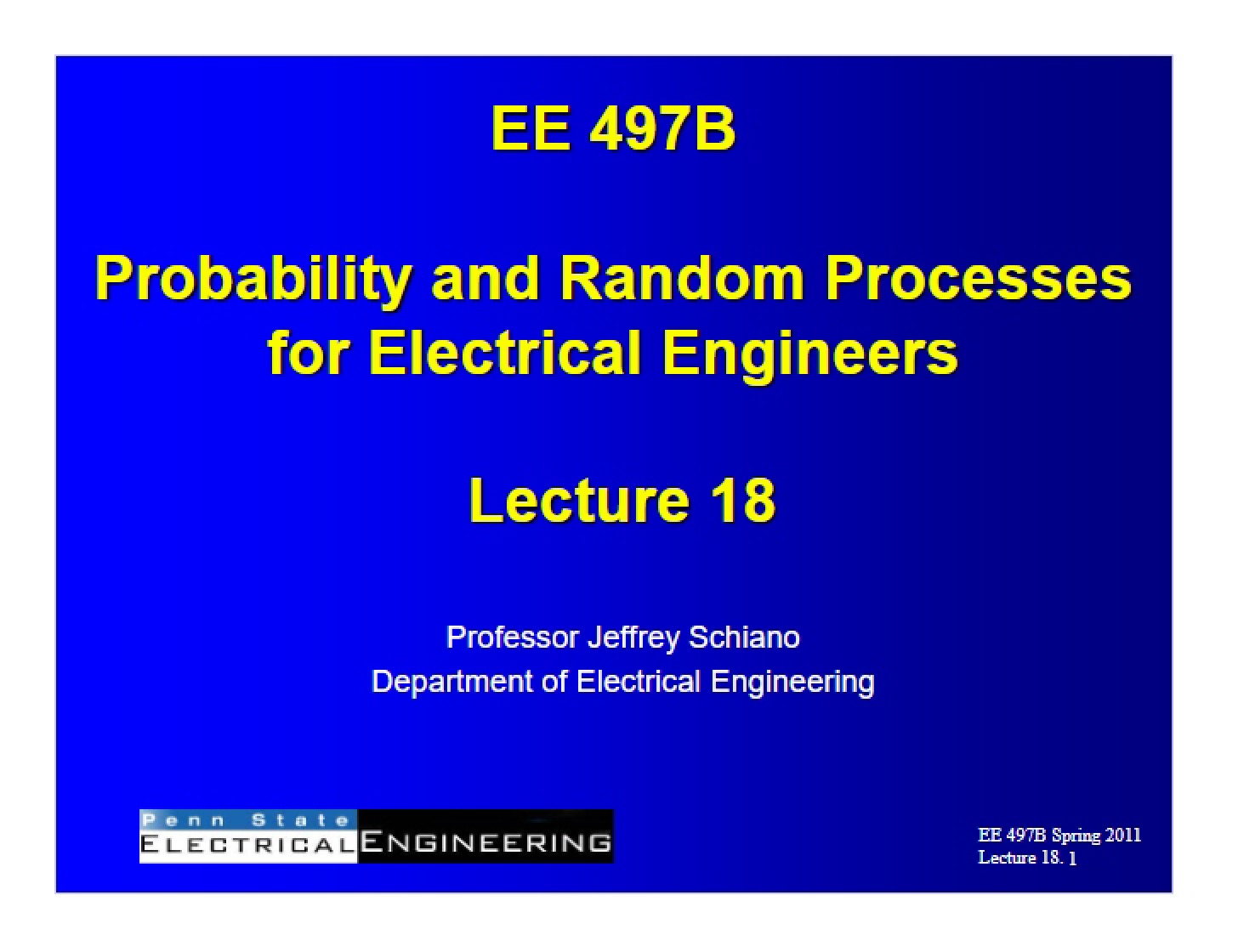 Session 18 EE497B Spring 11