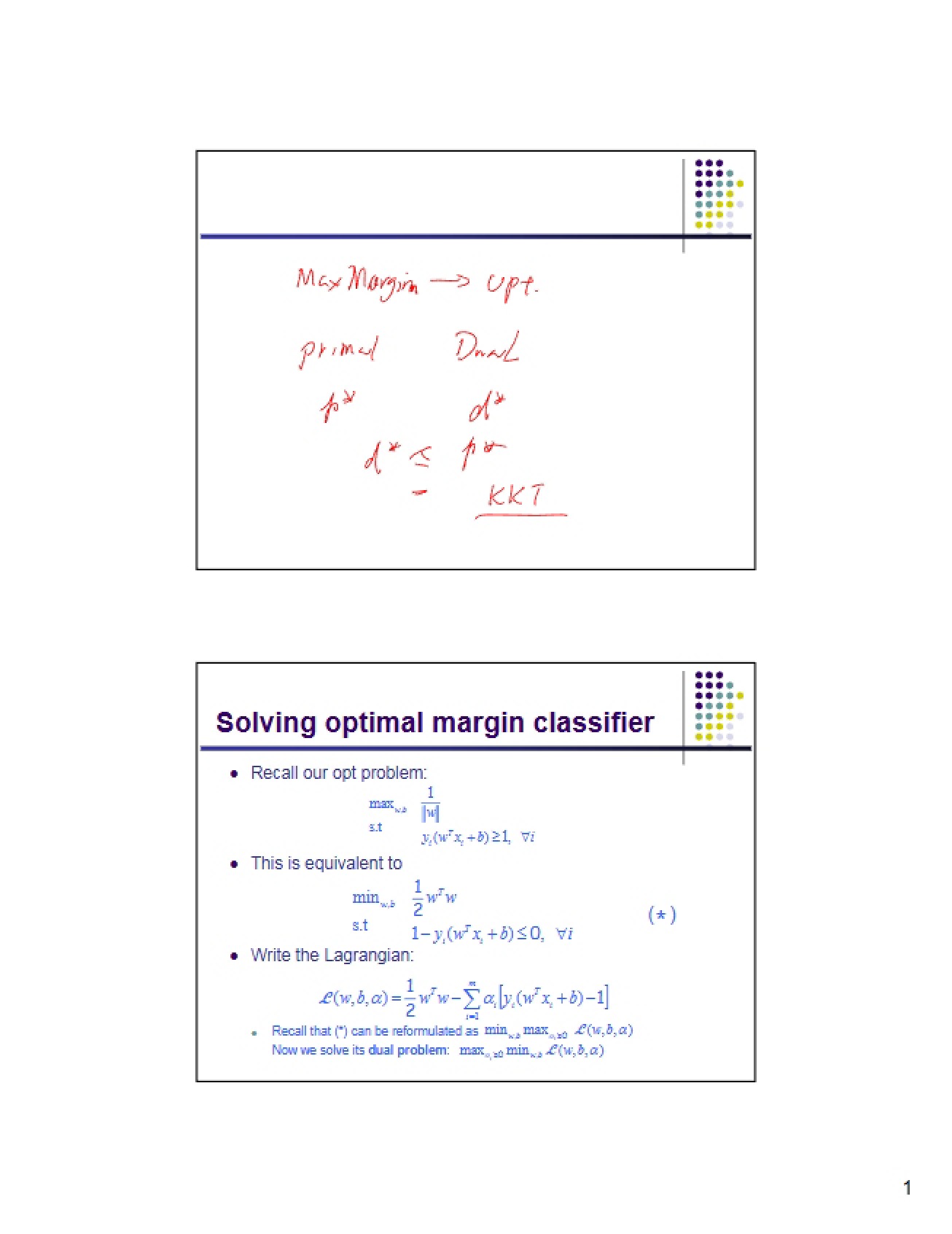Machine Learning Class 41