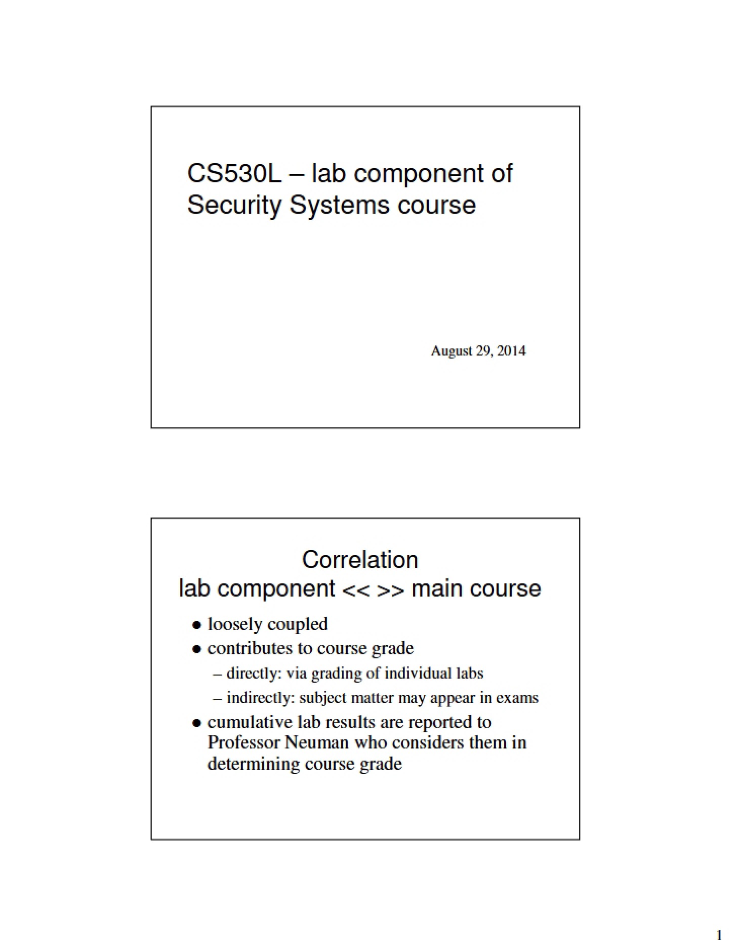 Day One Administrative Slides (Grayscale)
