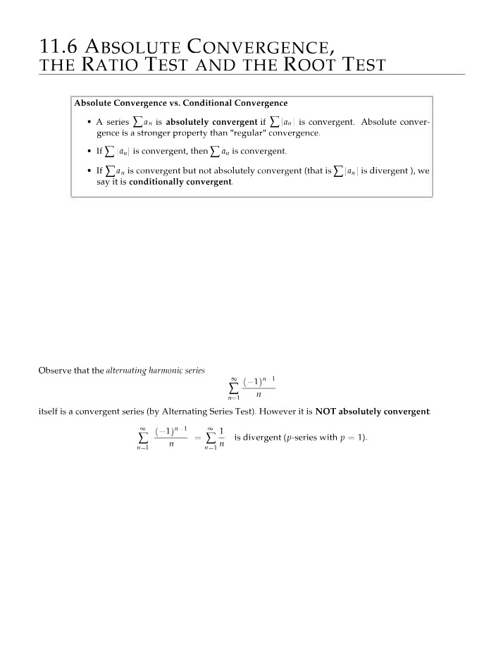 Problem Set 11 for Calc2 (11.6)