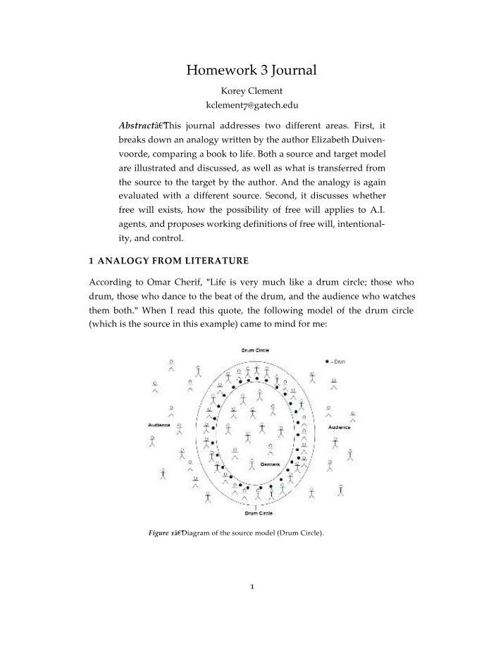 CS Homework 3 Journal