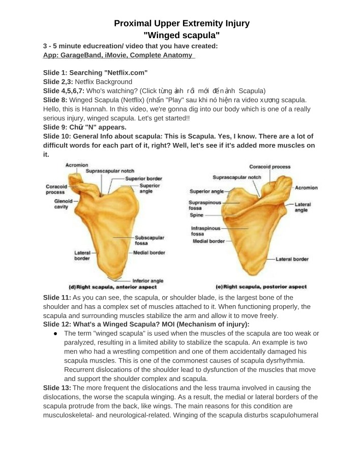 Winged Scapula - Causes, Symptoms, and Treatment