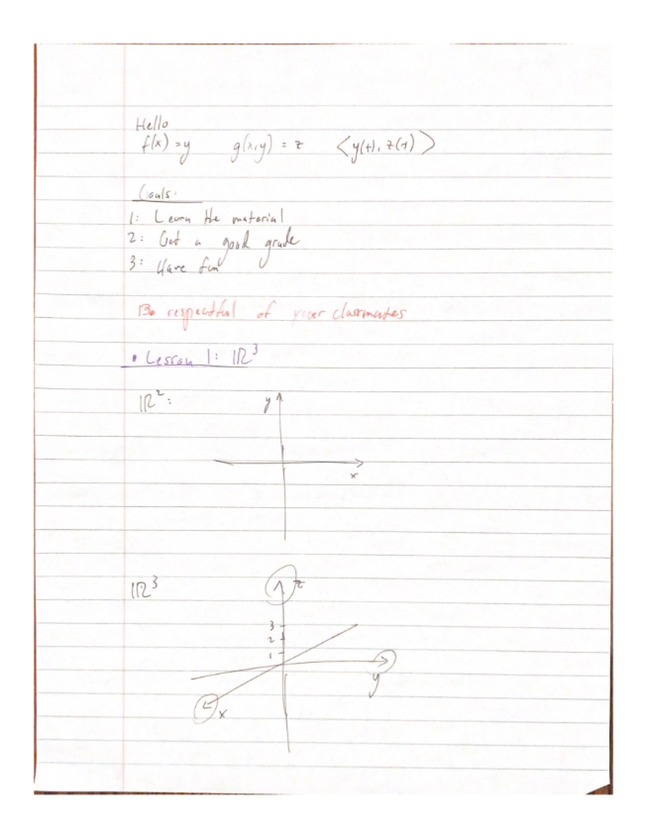 Calculus III Notes