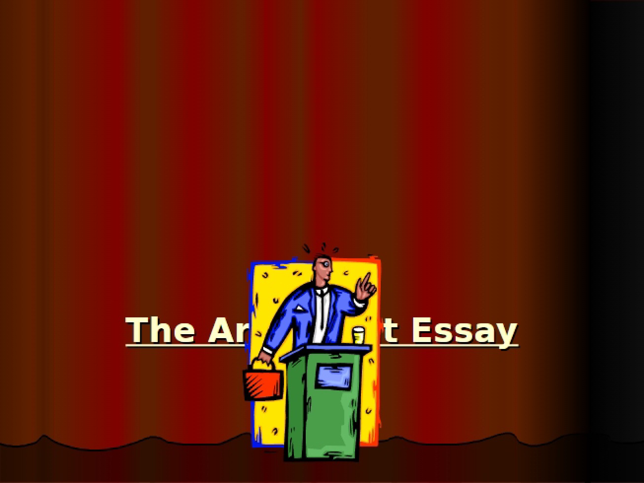 Essay on Argumentation