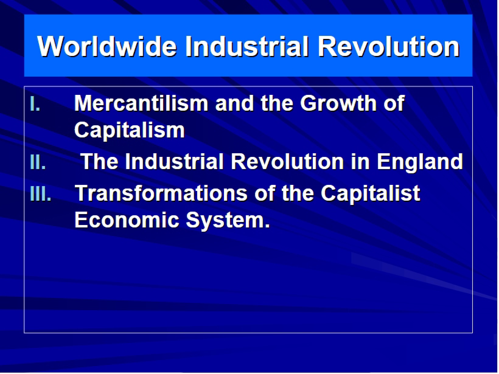 Industrial Revolution Worldwide