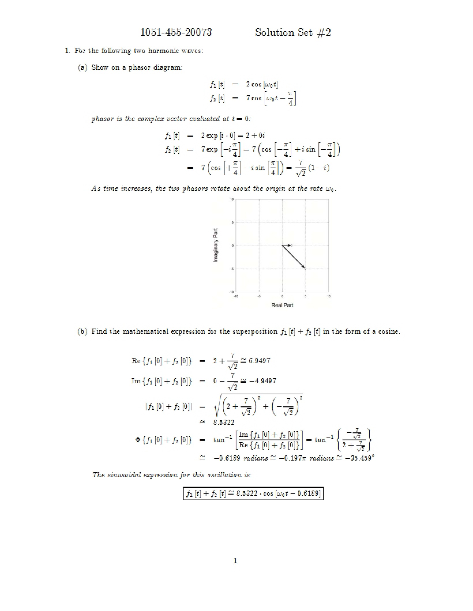 Notes for SIMG 455