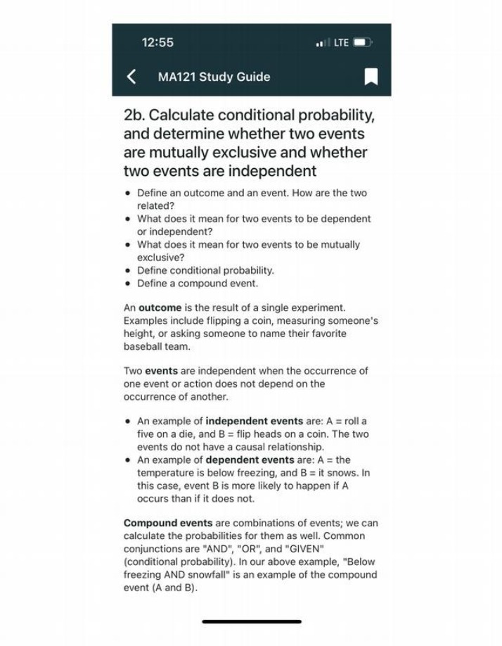 Conditional Probability and Mutually Exclusive Events