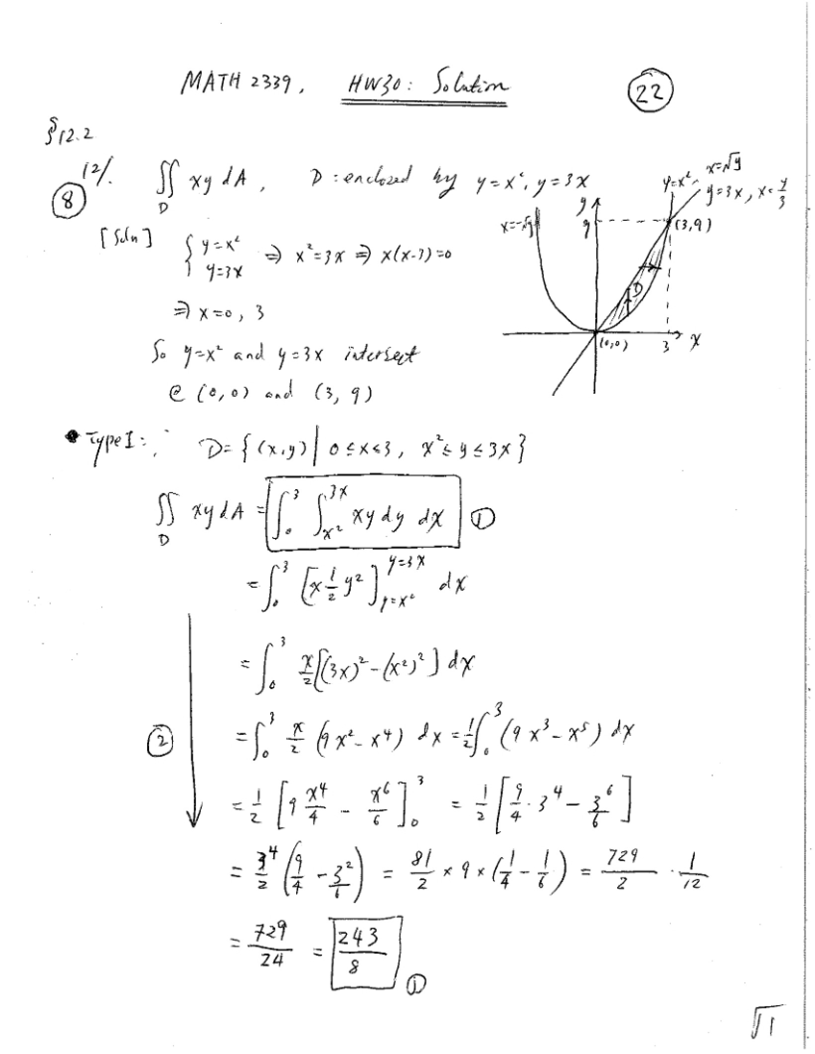 Homework 30 Solution (Part 1)