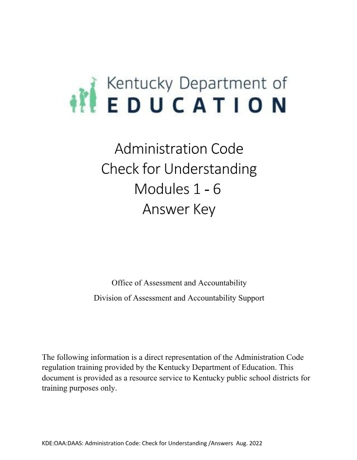 Answers to Checks for Understanding 1-6