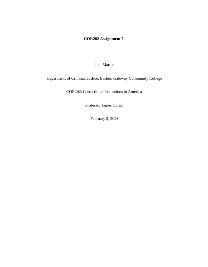 Assignment 7 COR202 Part B