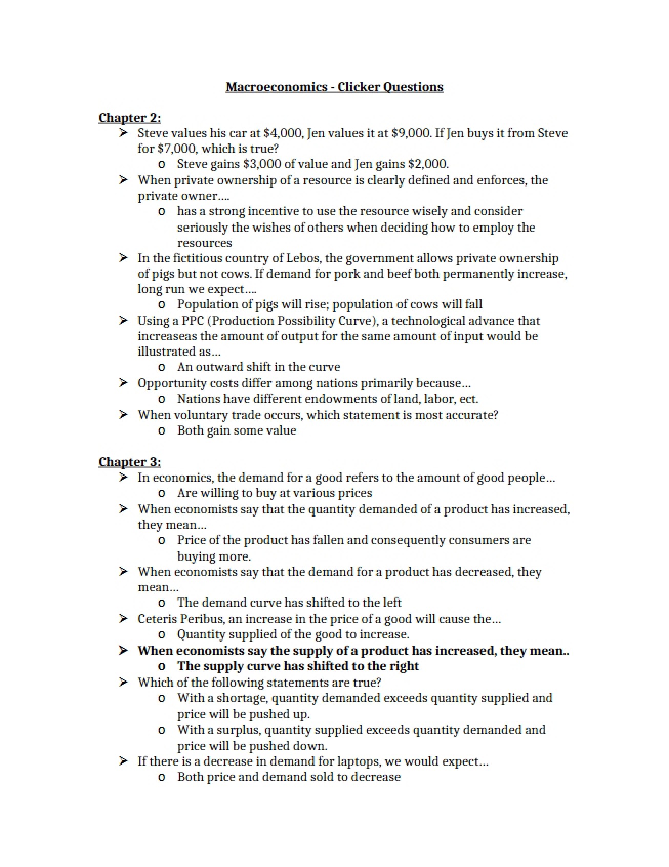 Introduction to Macroeconomics - 13 Pages