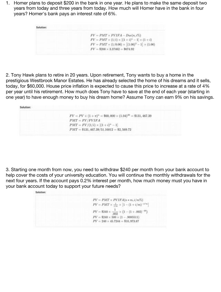 Finance - Chapter 4