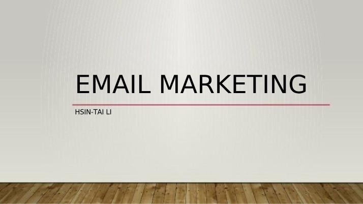 MKT 420 Email Marketing