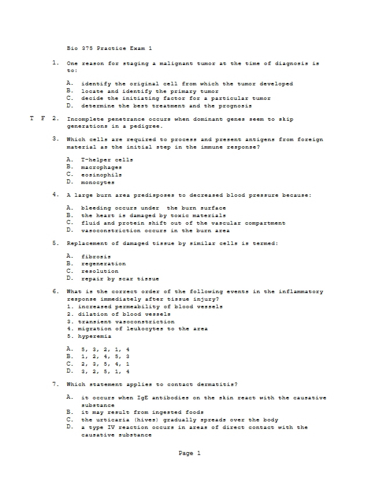 Practice Examination 1