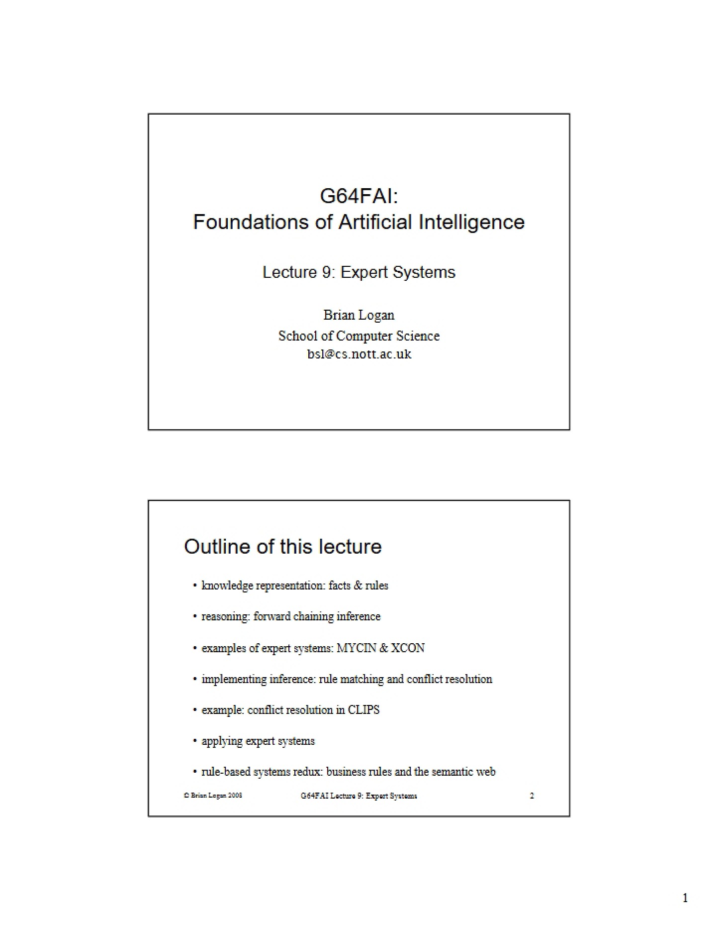AI Foundations