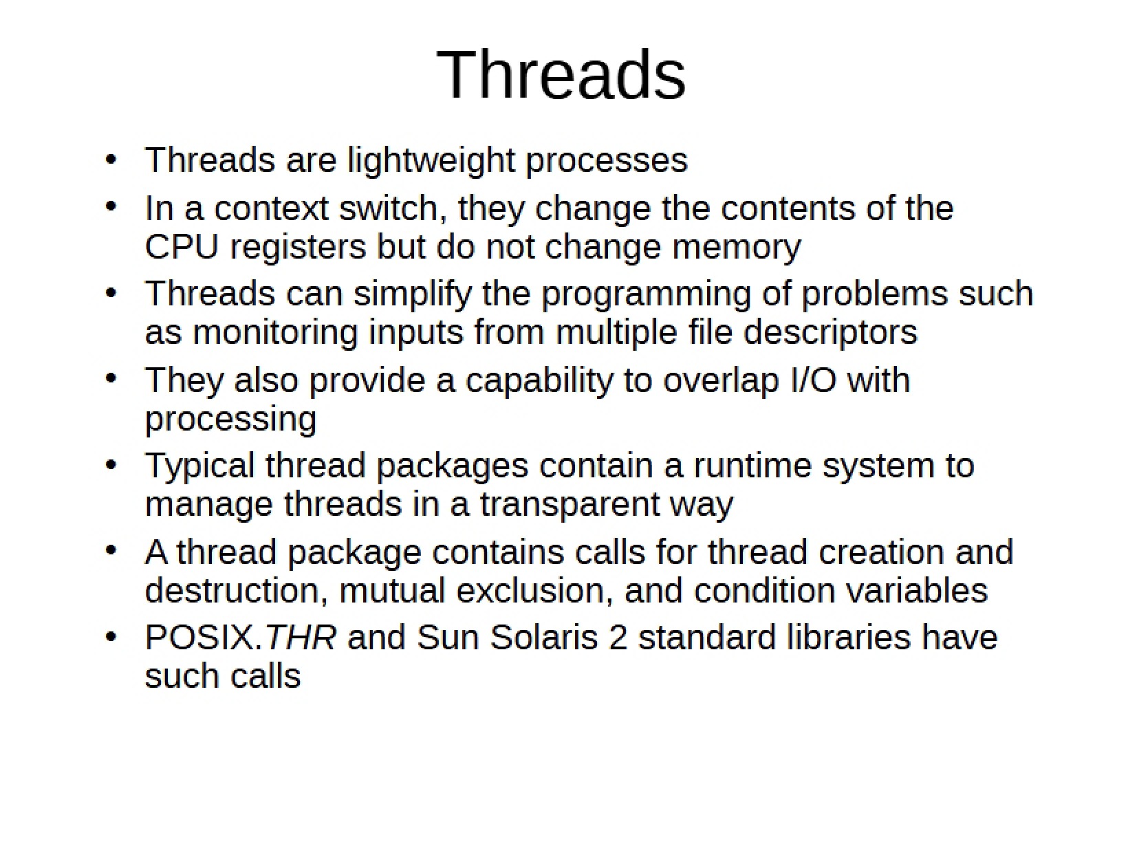 OS Threads