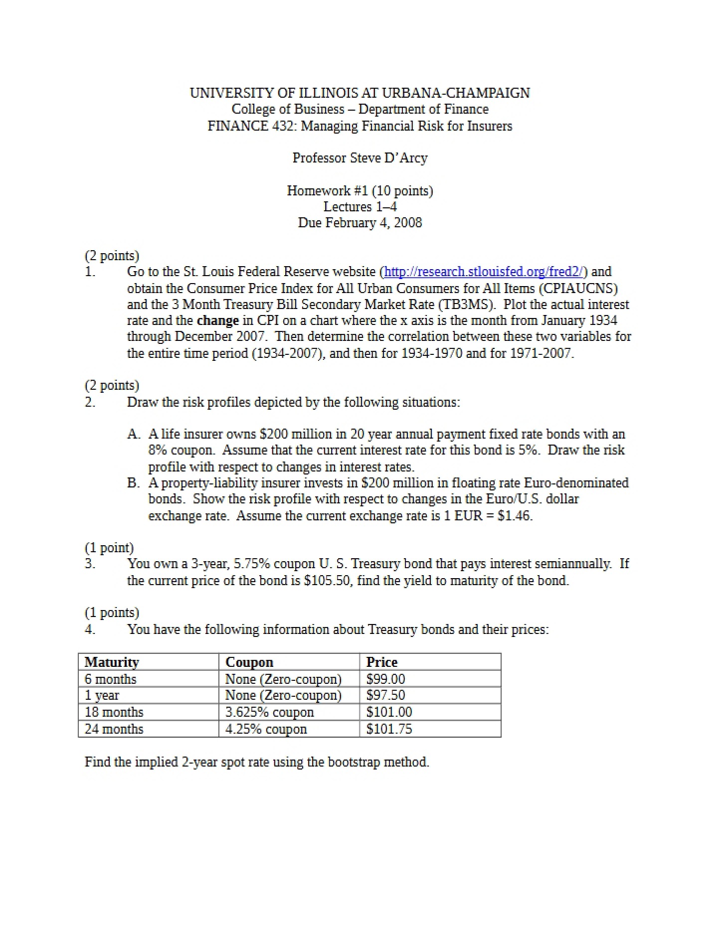 Assignment FIN 432