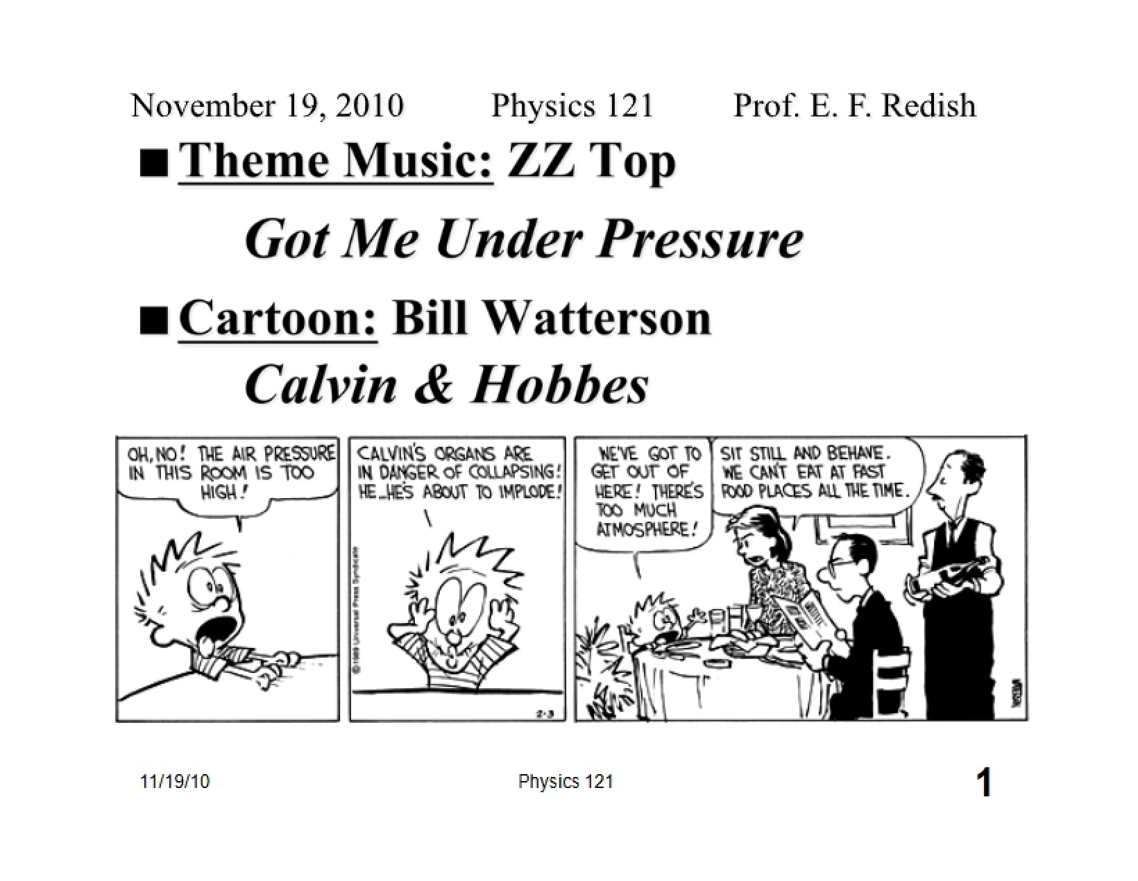 Lecture Presentation - Fundamentals Of Physics I
