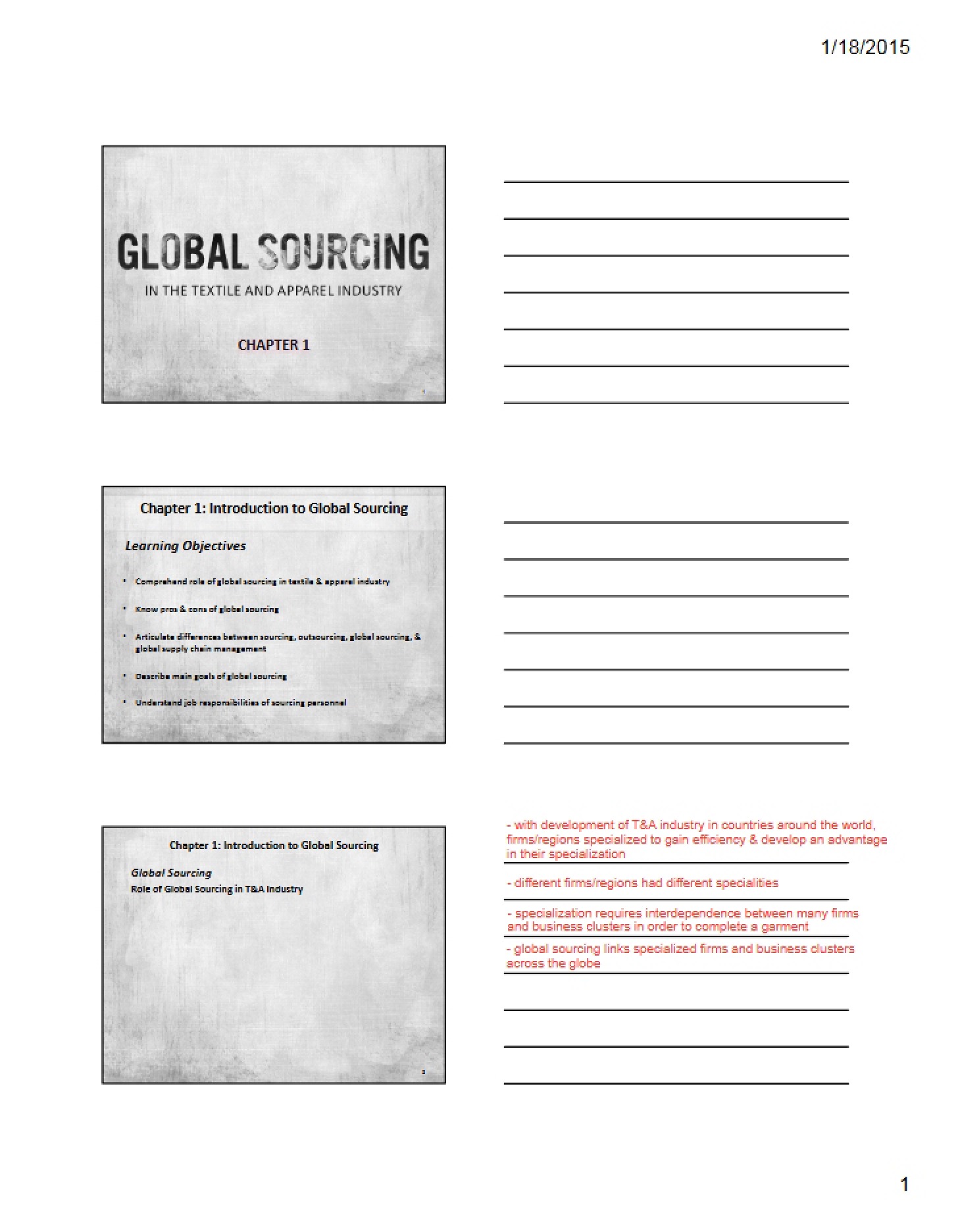 Academic Notes