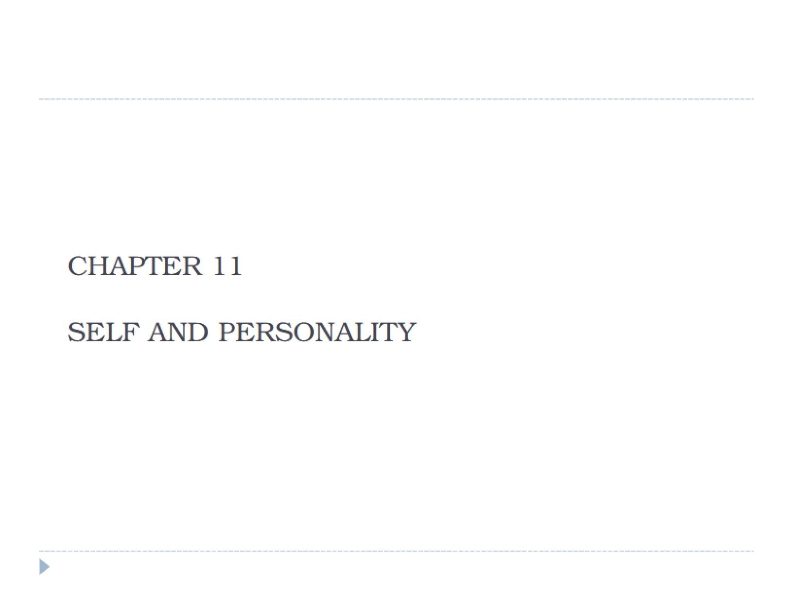 Eleventh Chapter