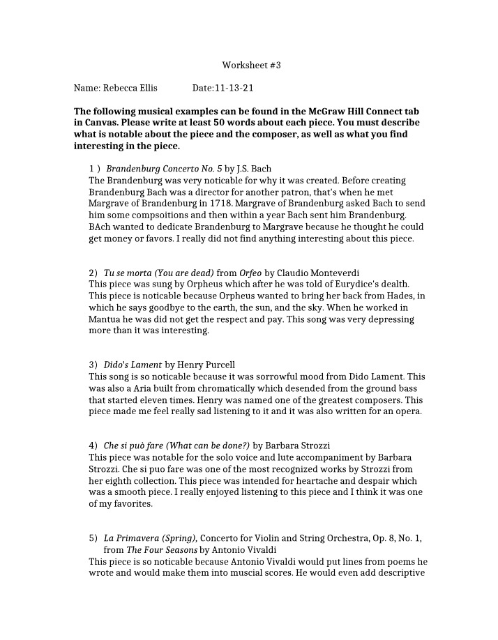 Worksheet for Week 3