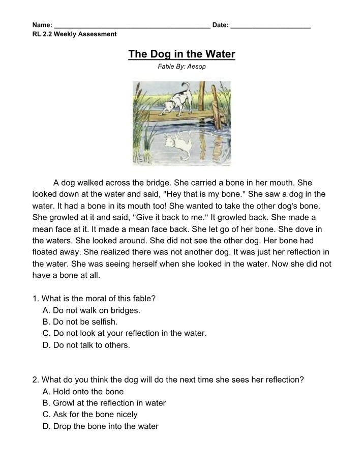 Weekly Assessment - RL 2.2