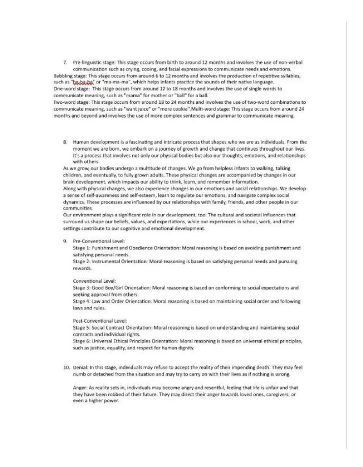 General Psychology Notes (PSYCH 2012)