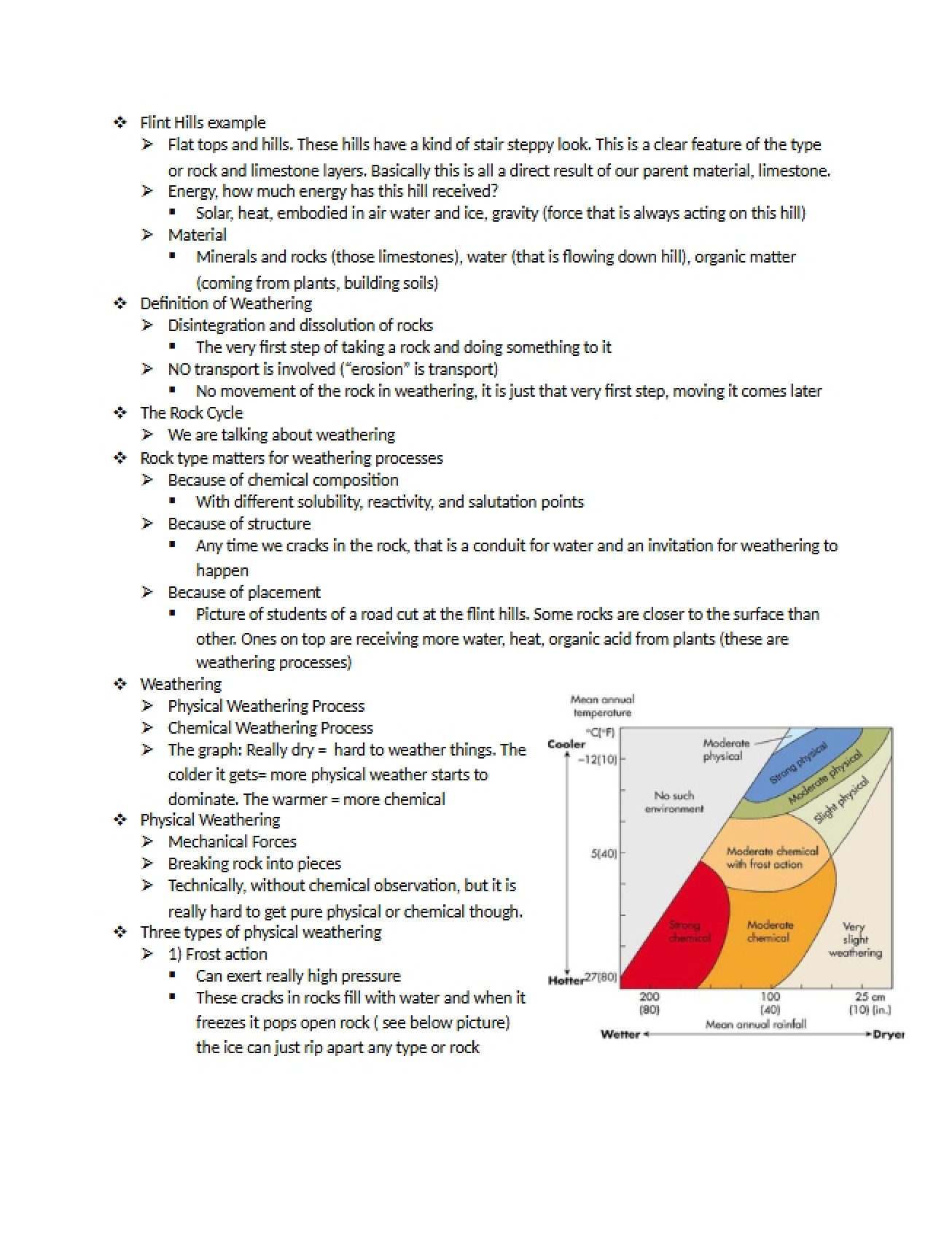 Third Set of Notes for an Introduction to Physical Geography Course