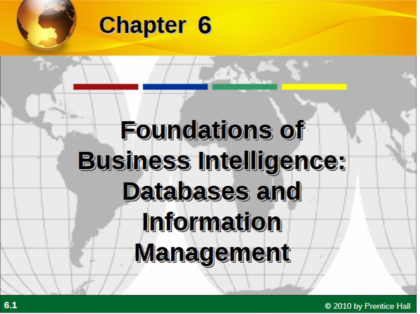 Fundamentals of Business Intelligence