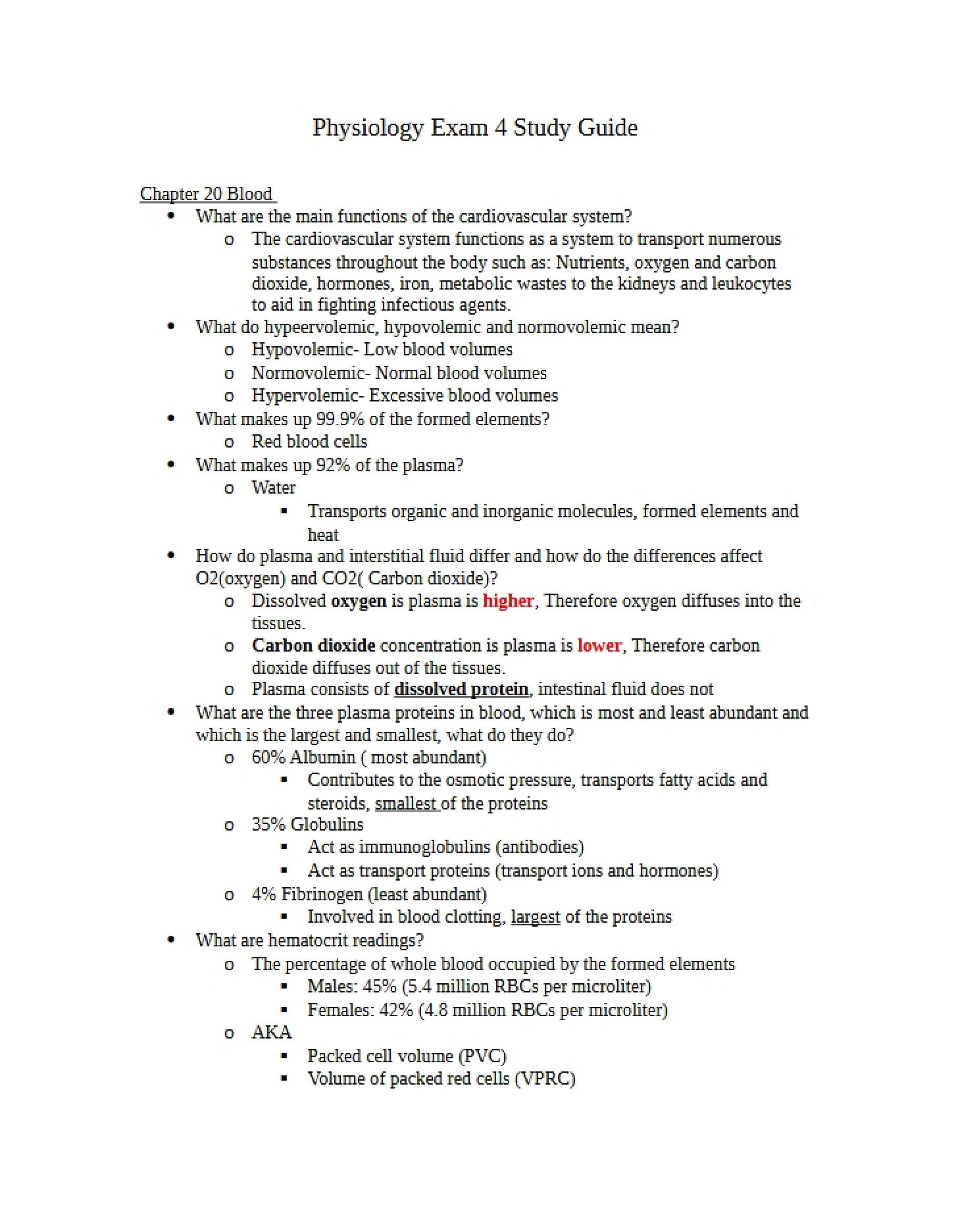 Fourth Examination