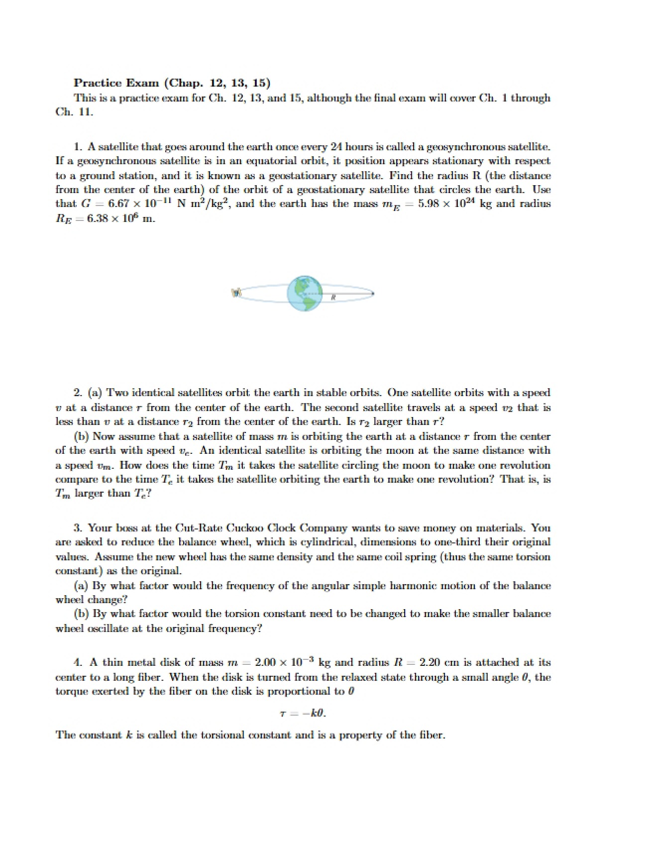 Test Exam 4