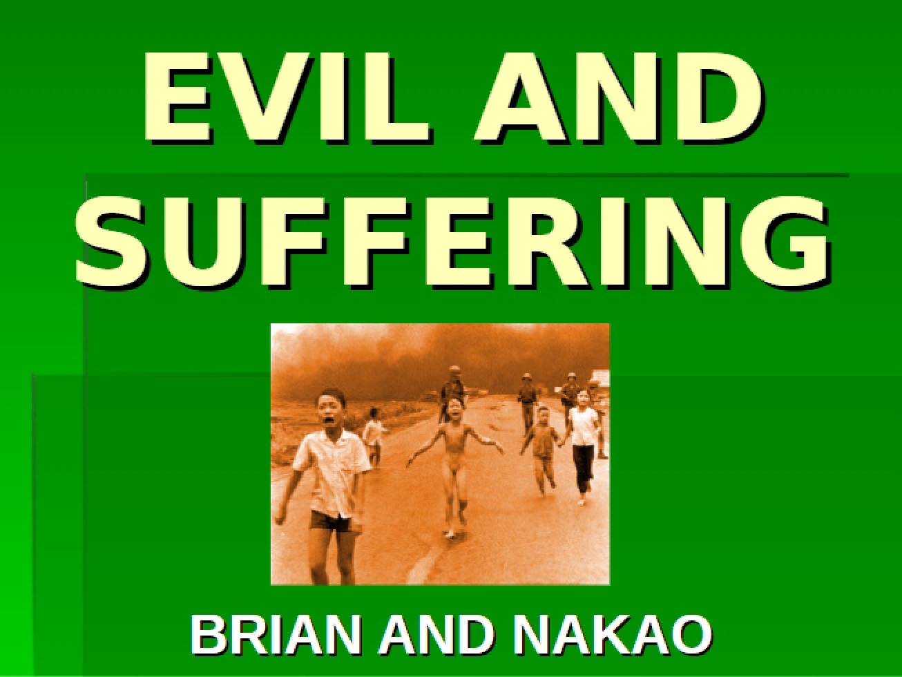 Suffering and Evil