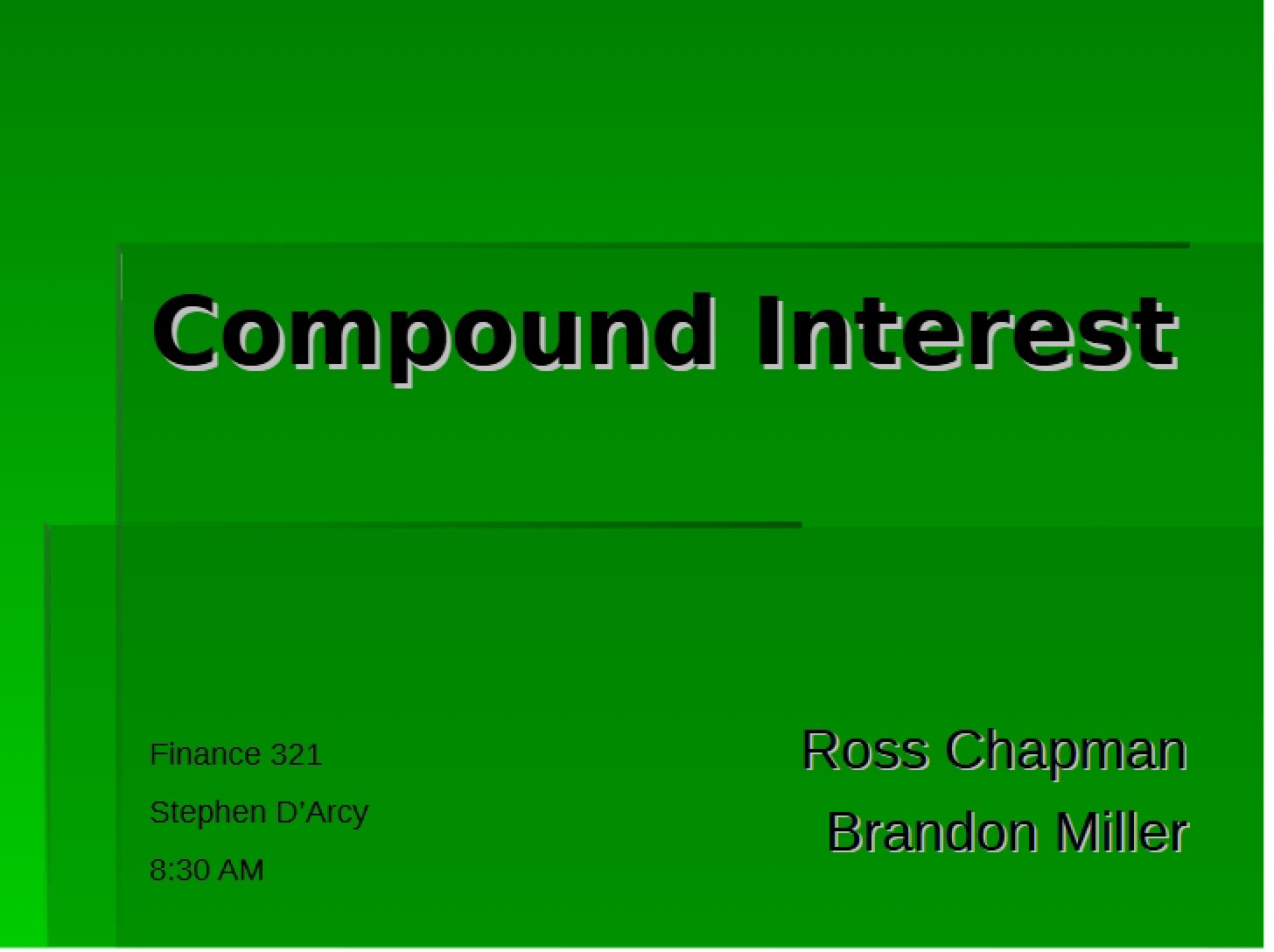 Interest Compound