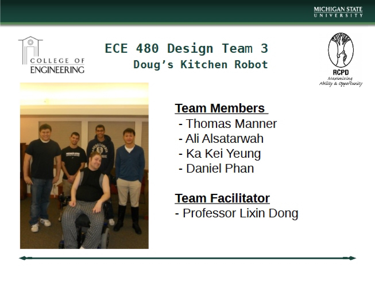 Final Oral Presentation