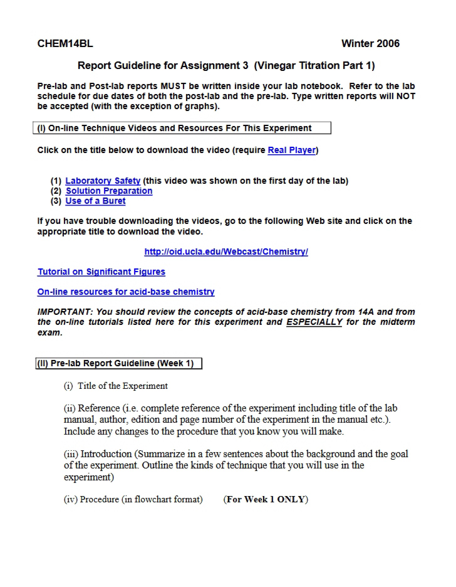 Experiment 3 Week 1 Student Data - 6 Pages