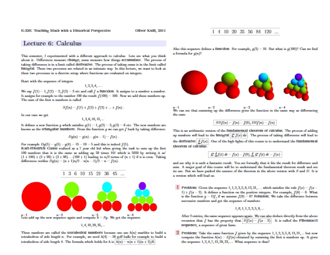 Calculus Principles in Biology