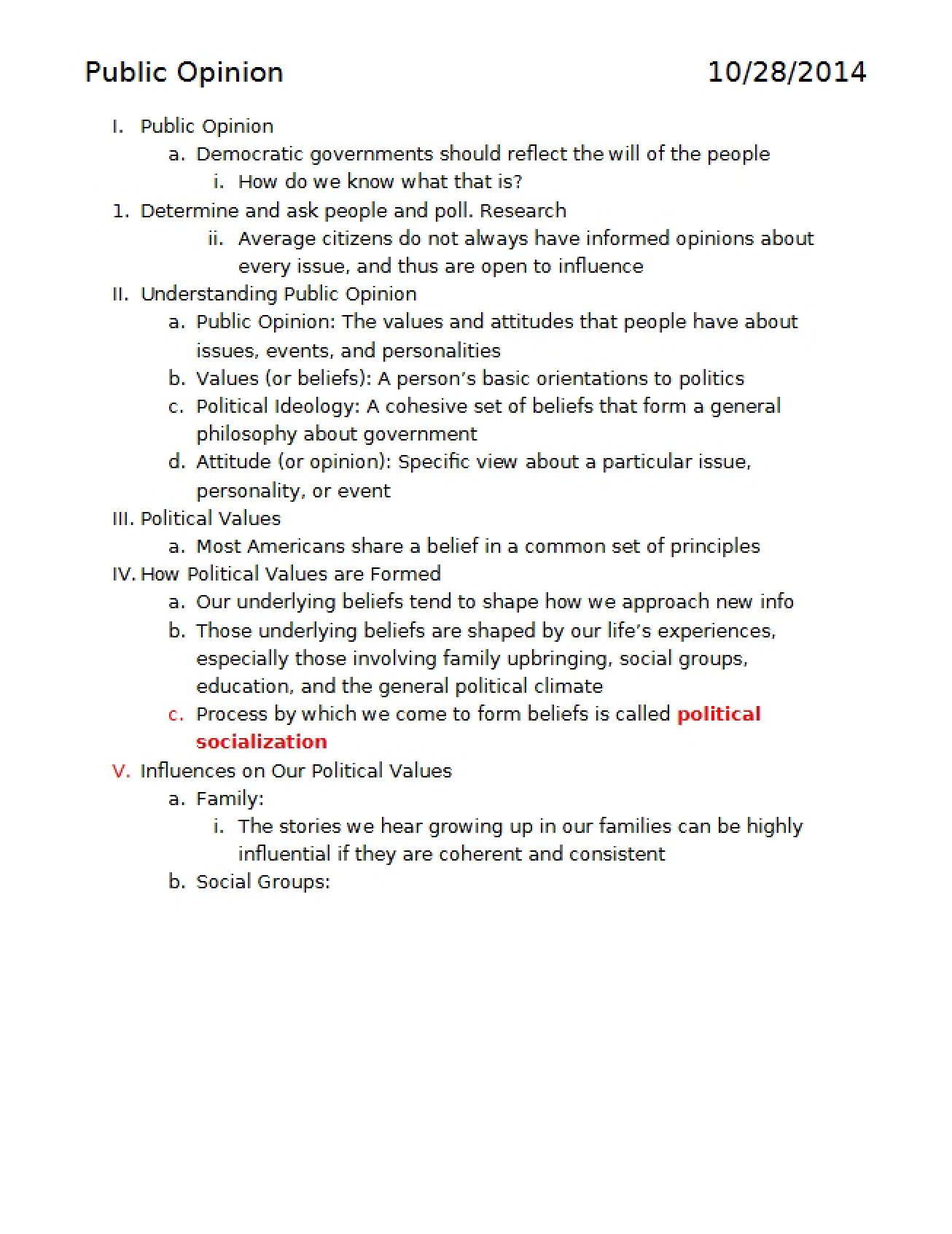 Syllabus PSC 101.04
