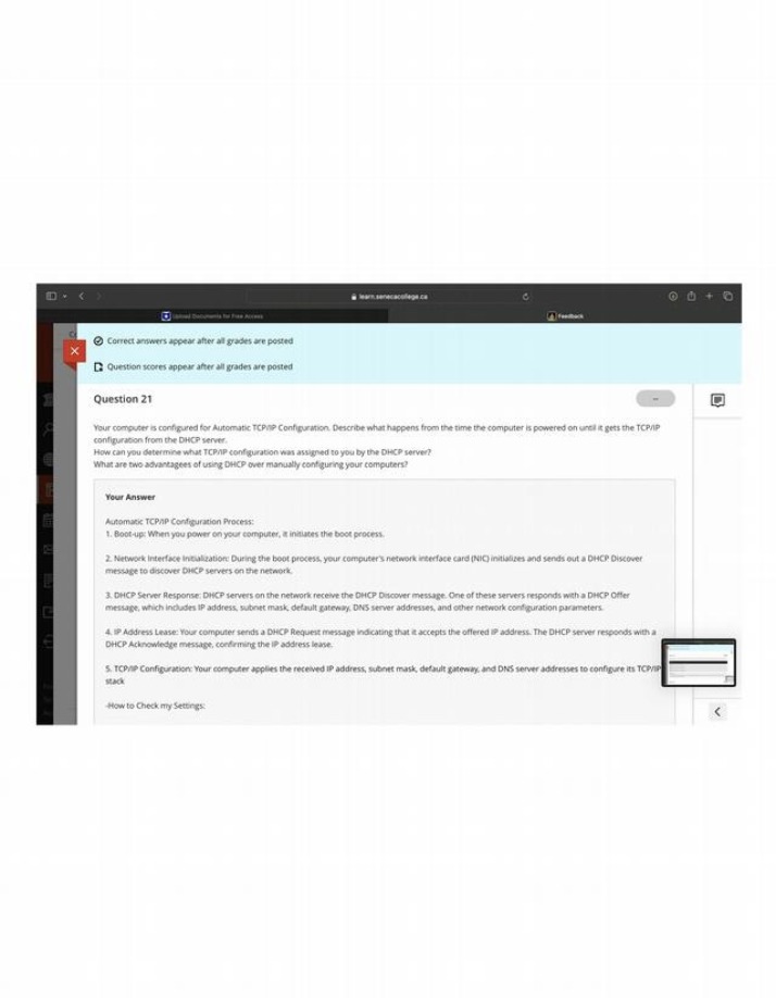 The Automatic TCP-IP Configuration Process