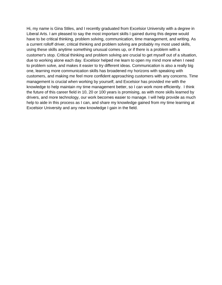 Critical Thinking and Problem-Solving Skills Development