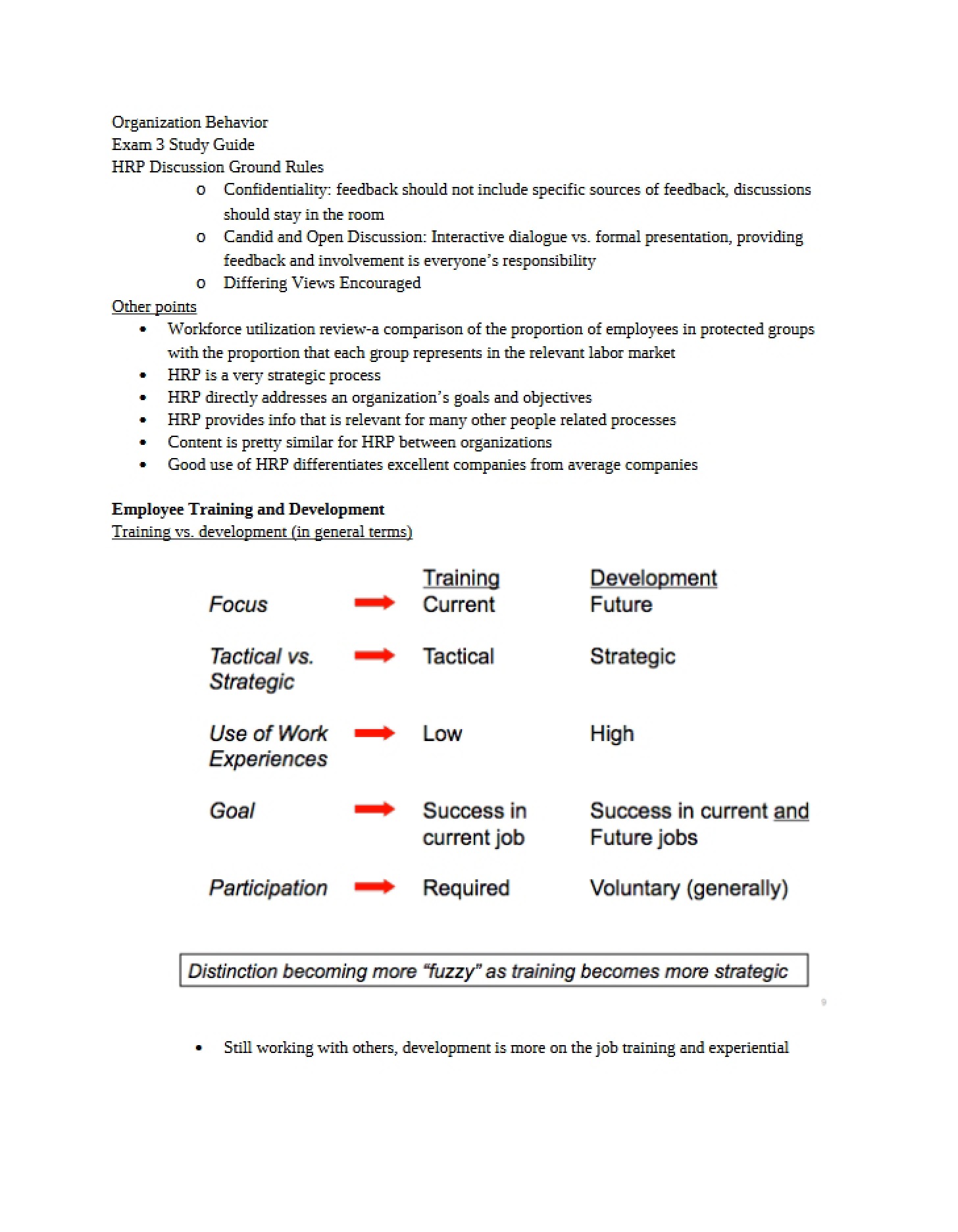 Exam 3 Prep Guide