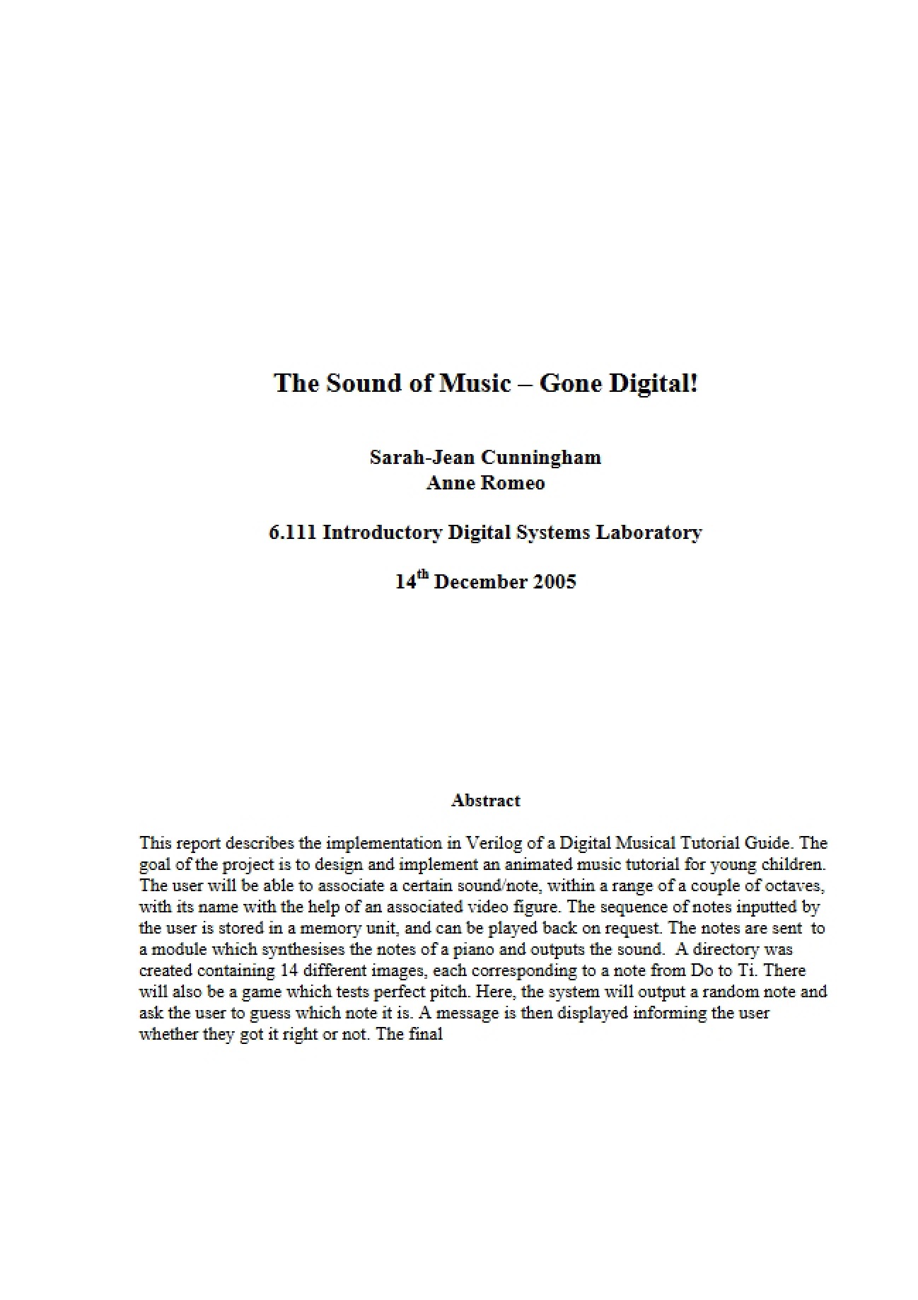 Music Sound
